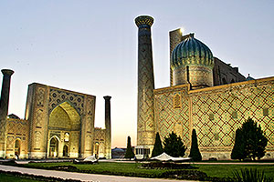 Landmarks in Uzbekistan
